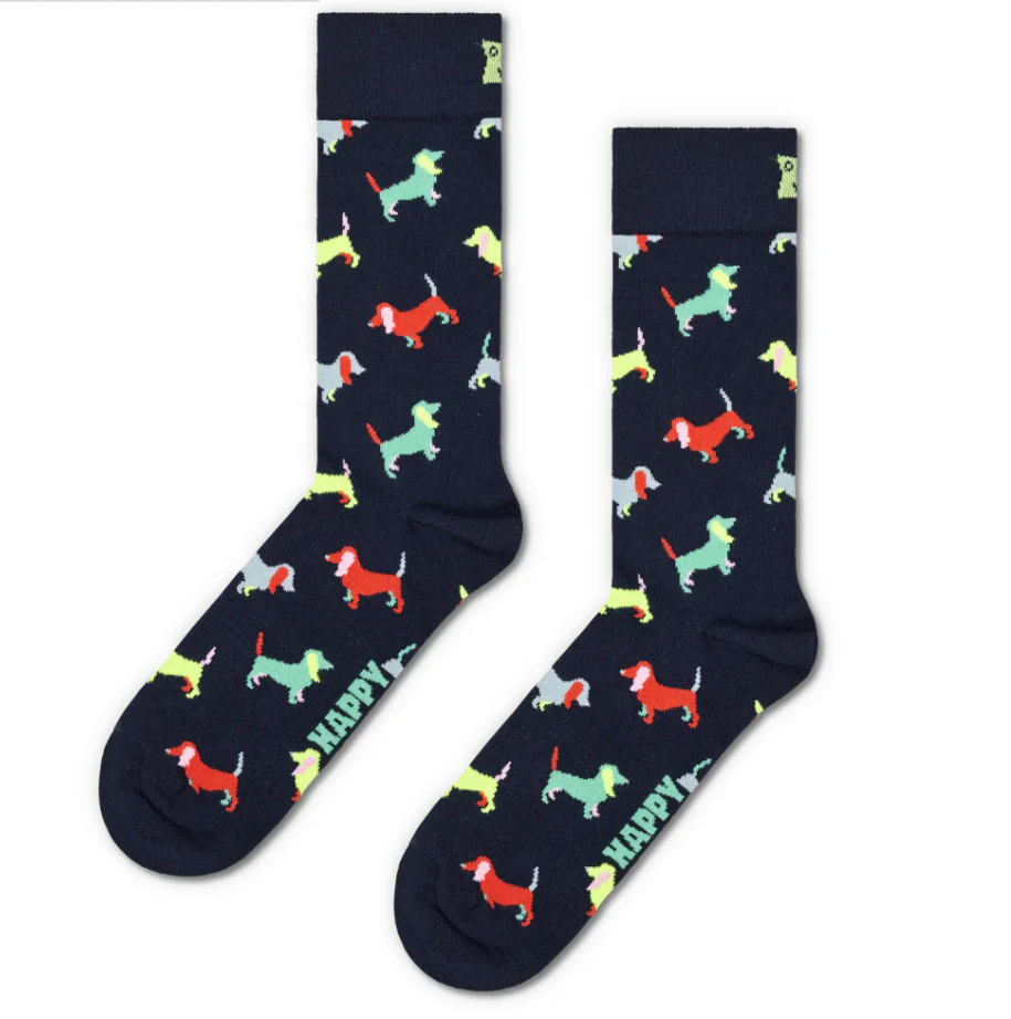 PUPPY LOVE SOCK  Navy