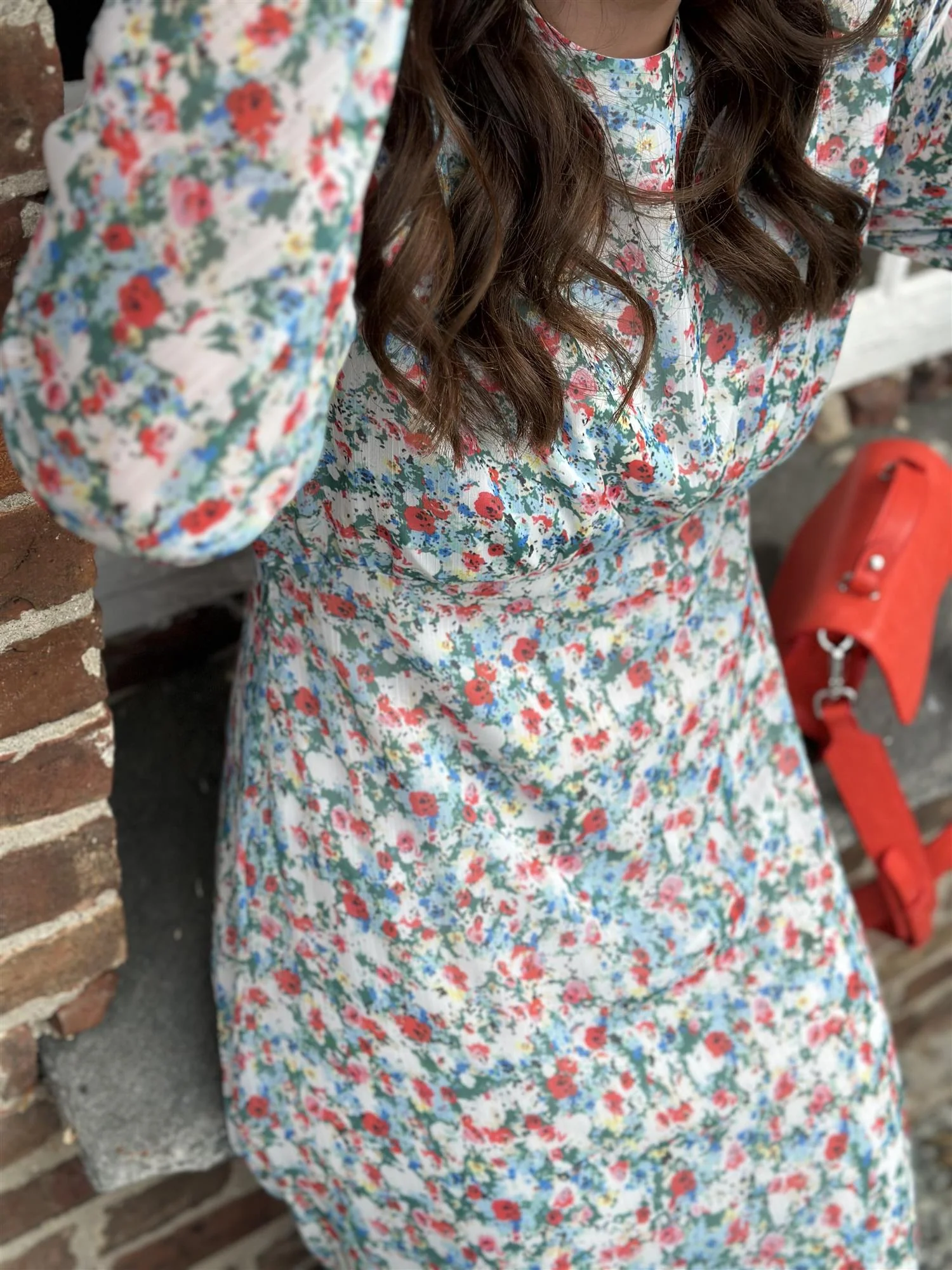 Blossom Long Dress  Flower Print - Image 6