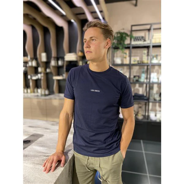 Lens T-Shirt Noos (nytt Artikkelnummer)  Dark Navy/White