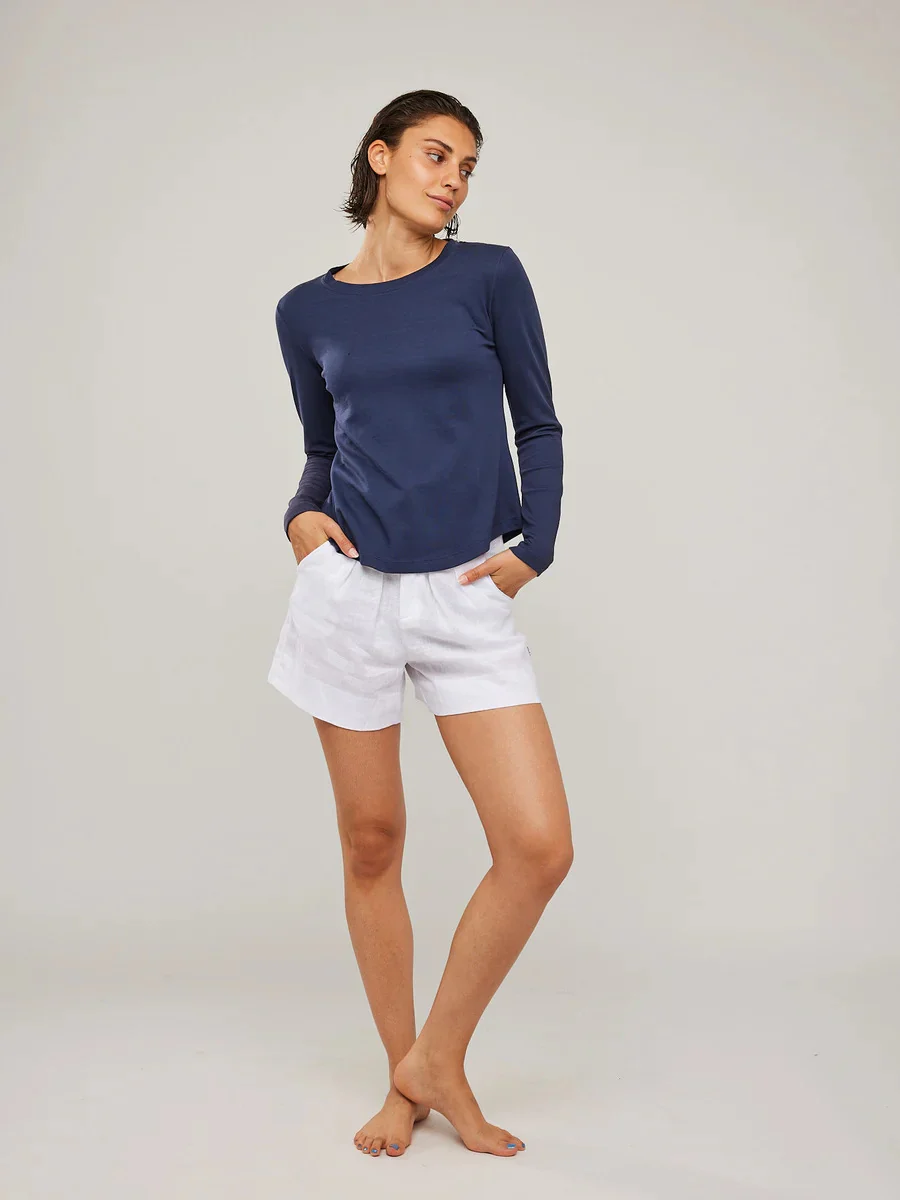 Violet Long Sleeve Navy - Image 2