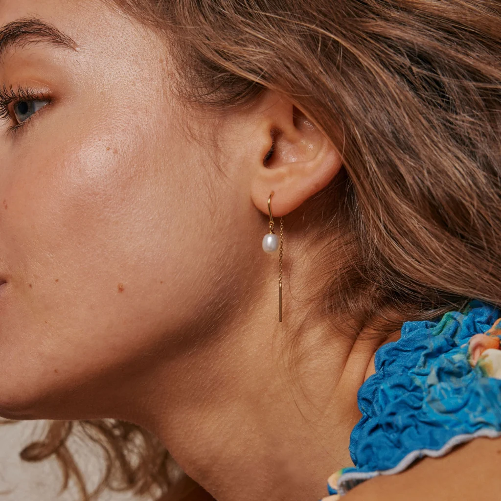 EARRING ELEANOR PEARL Pearl - Image 2