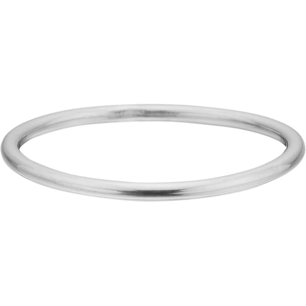 RING, SIMPLE  Silver