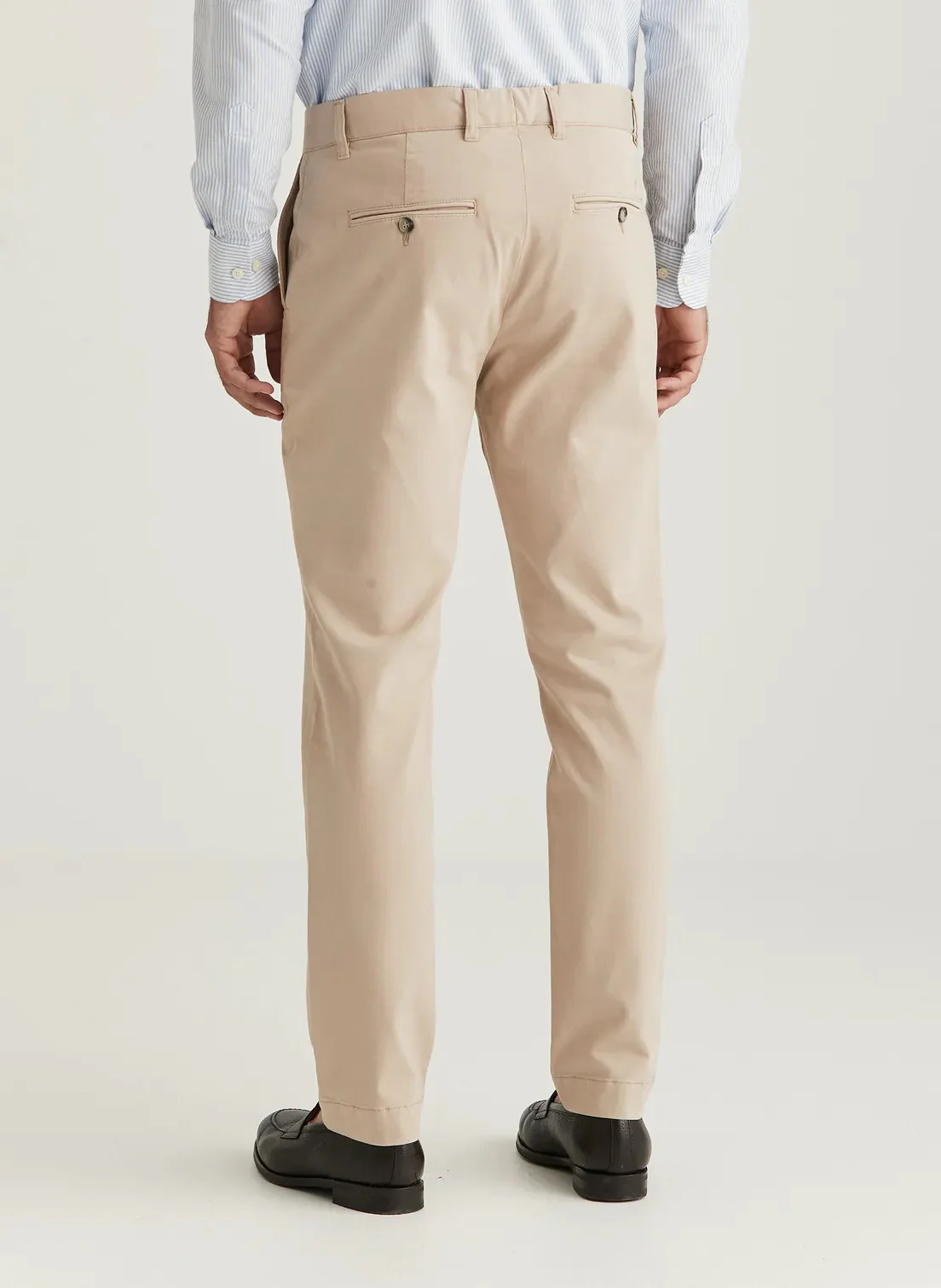 Jeffrey Brushed Chino  Khaki - Image 3