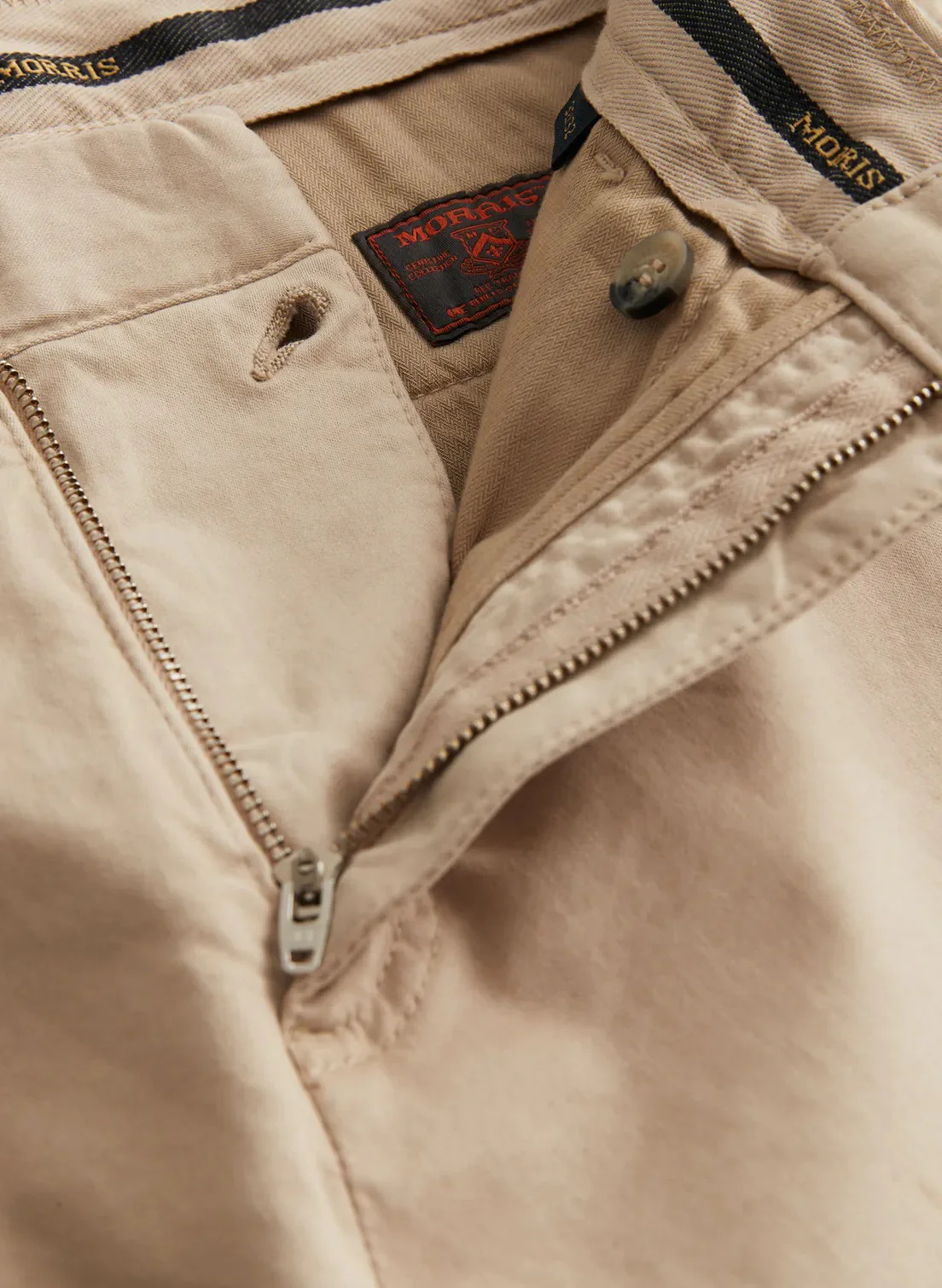 Jeffrey Brushed Chino  Khaki - Image 5