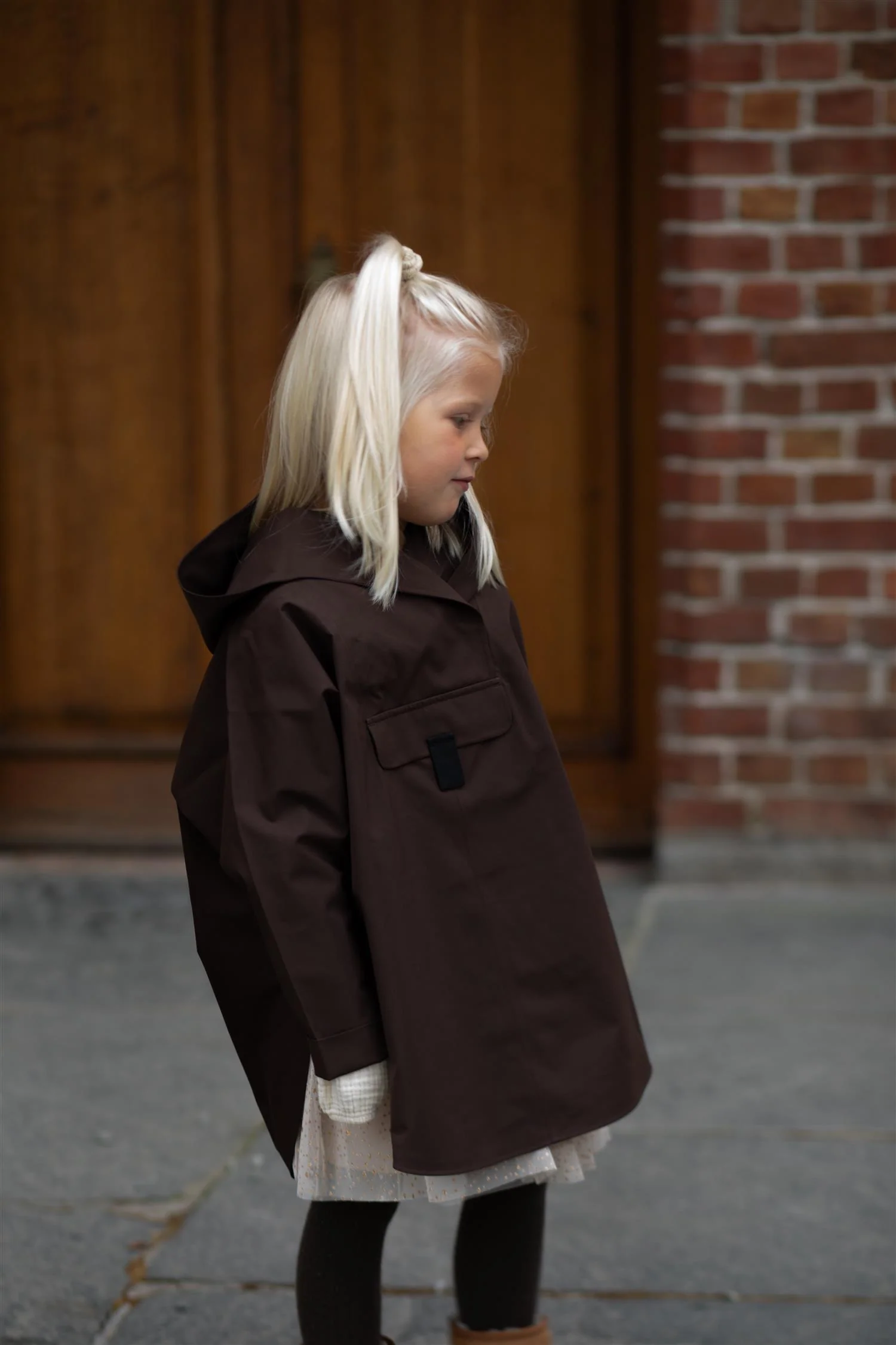 BERGEN MINI PONCHO Java - Image 4