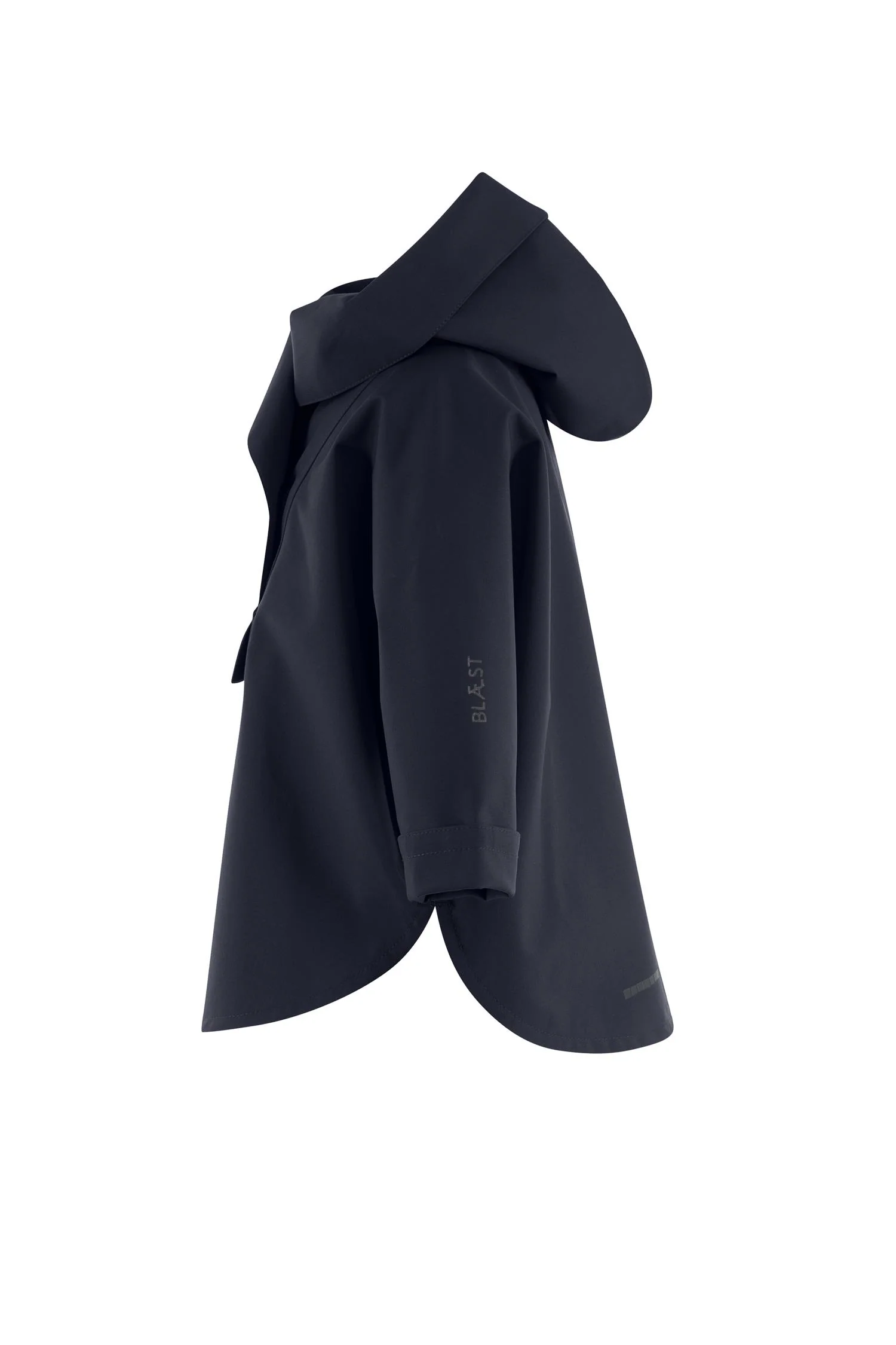 BERGEN MINI PONCHO  Dark Navy - Image 3