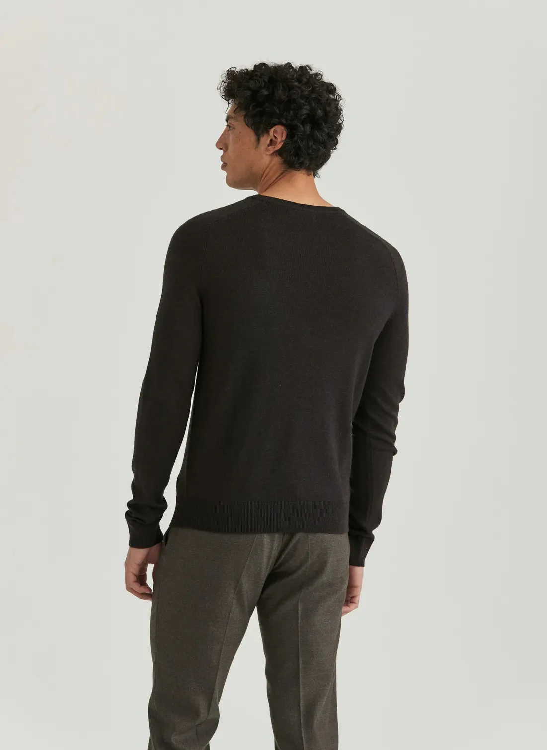MERINO ONECK  Brown - Image 3