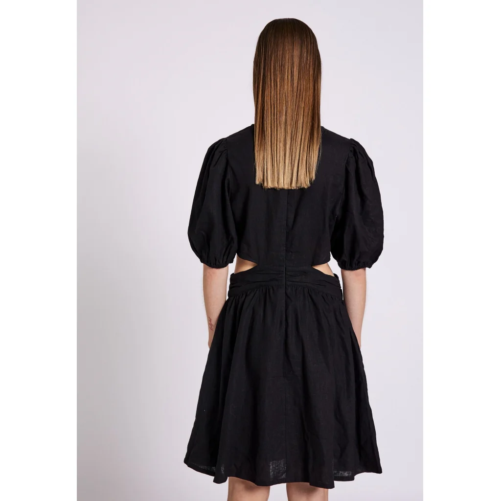 Esma short dress  Black - Image 2