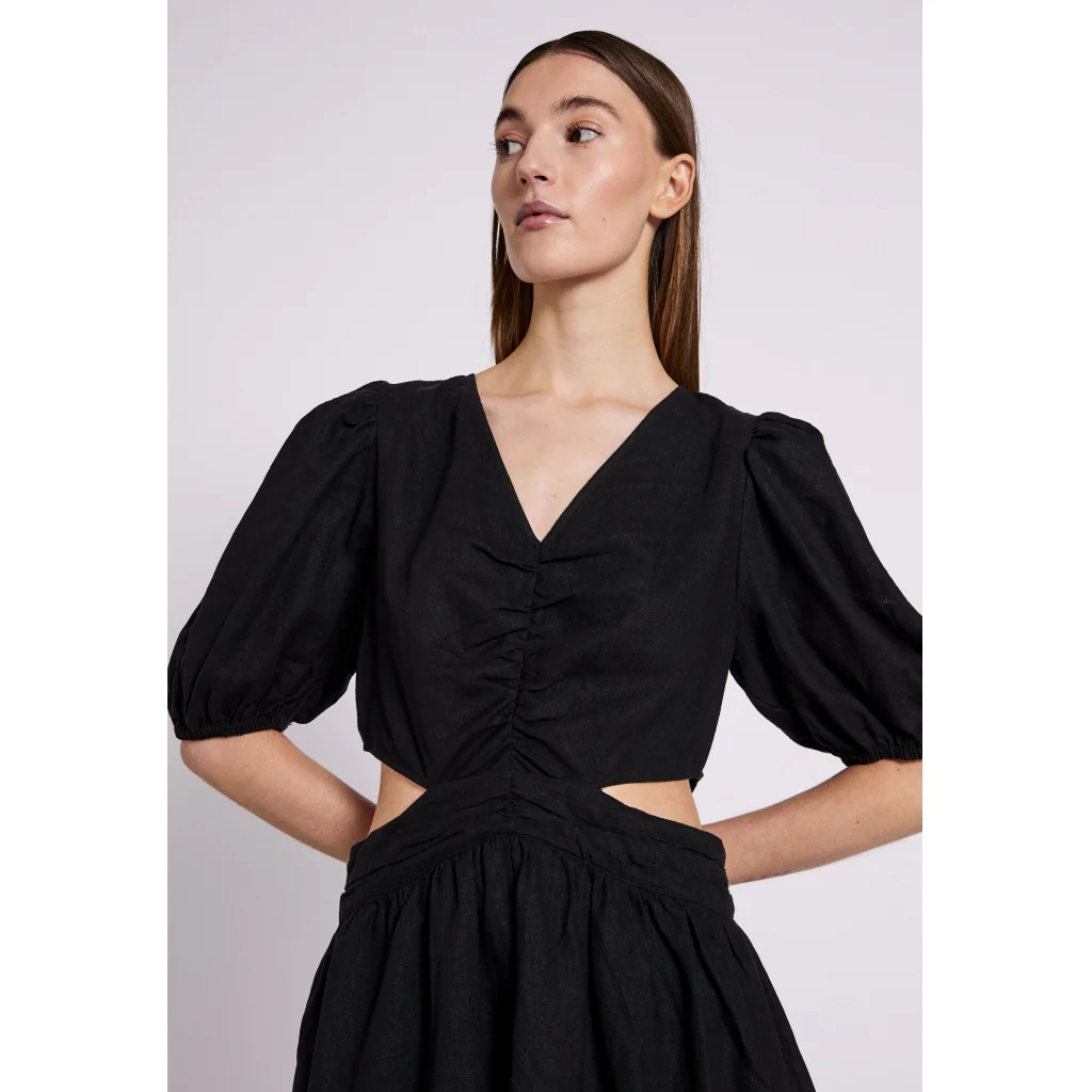 Esma short dress  Black - Image 3