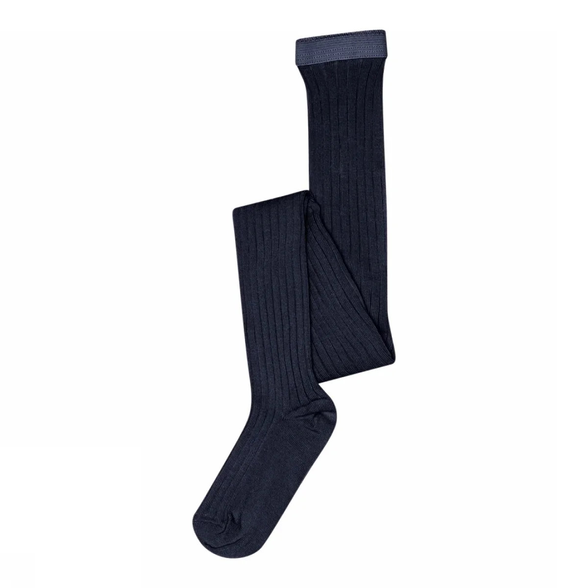 TIGHTS COTTON RIB  Navy