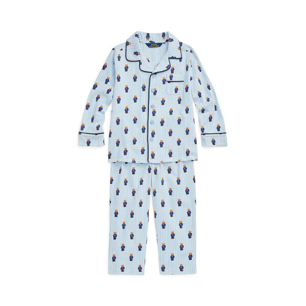 BEAR LS COAT SET White Elite Blue - Image 2